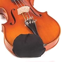 Chin Cozy Chinrest Cover: Large for 4/4 Violin and Viola - Black