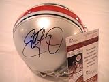 EDDIE GEORGE SIGNED AUTO AUTOGRAPHED OHIO STATE BUCKEYES MINI HELMET W/ COA AND HOLOGRAM JSA