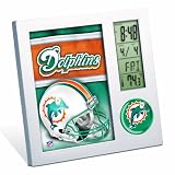 NFL Miami Dolphins Digital Desk Clock