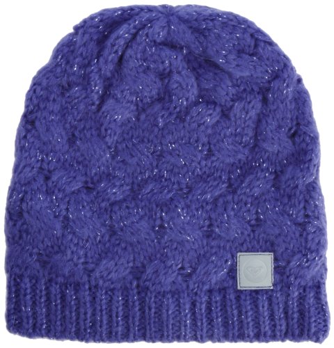 Roxy Twinkle Bonnet grosse maille femme Moody Blue Taille Unique