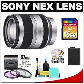 Sony Alpha NEX E-Mount E 18-200mm f/3.5-6.3 OSS Zoom Lens