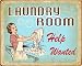Laundry Room Retro Sign / Wall Plaque