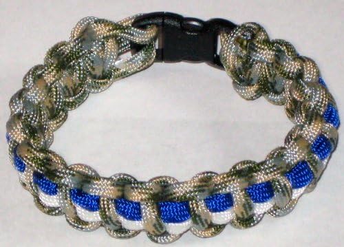US Air Force Paracord Survival Bracelet (By Fort DeTroyon Survival) (8)