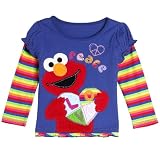 Sesame Street Elmo Embroidered Homespun Shirt - Toddler