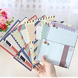 SCStyle 32 Cute Lovely Kawaii Special Design Writing Stationery Paper with 16 Envelope by SCStyle