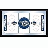 NHL Nashville Predators Framed Hockey Rink Mirror