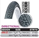 700 x 38c Slick Hybrid Bicycle Tyre