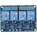 JBtek 4 Channel DC 5V Relay Module for Arduino Raspberry Pi DSP AVR PIC ARM