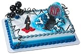 IMAGE OF Grim Reaper Cake Topper Set