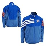 (アディダス)Adidas NBA オクラホマシティ・サンダー On Court Warm Up ジャケット 2011-12 (ライトブルー)