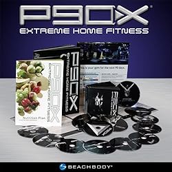 P90X Extreme Home Fitness Workout Program - 13 DVDs, Nutrition Guide, Exercise Planner