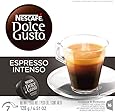 NESCAFE Dolce Gusto, Espresso Intenso, Espresso Coffee, Makes 48 Cups (3 Boxes 16 Capsules)