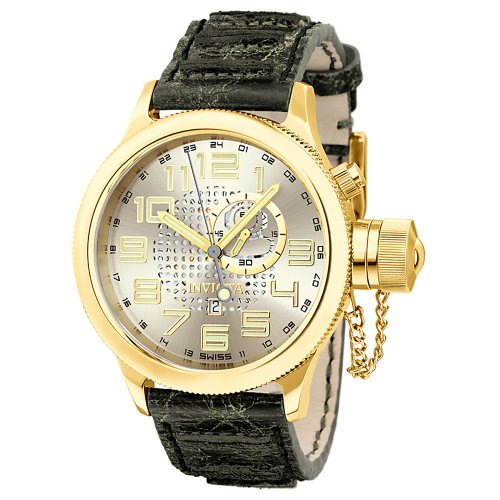 Invicta Men's 5859 Russian Diver Collection Distressed Strap Watch