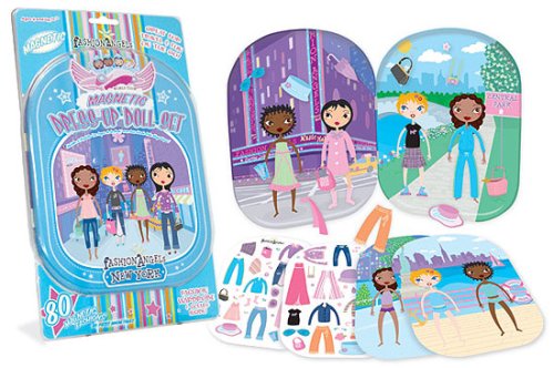 Fasion Angels Magnetic Dress Up Doll Sets- New York