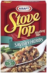 Stove Top Stuffing Mix, Savory Herb, 6-Ounce Boxes (Pack of 12)
