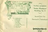 In the Swing (Piano Duet) (Two-Piano Arrangements of Etudes Melodiques, Op. 63, 832-3)