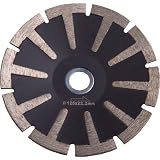 Buy 5 Diamond Contour blade T Segmented Curve Cutting Blade for Granite Sink Holes by DAMO