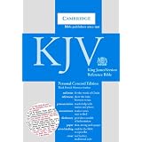 KJV Personal Concord Reference Black French Morocco KJ463XR (Bible Kjv Red Letter Edition)