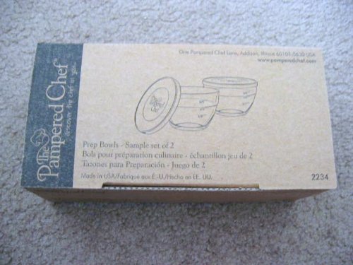 The Pampered Chef Prep Bowls Set of 2 #2234