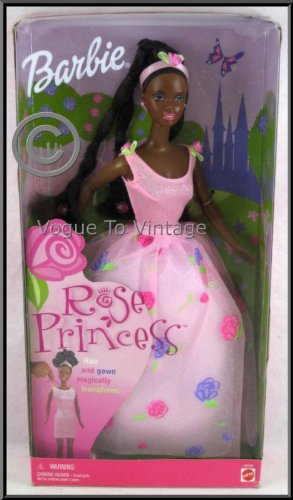 Rose Princess Barbie African American Doll