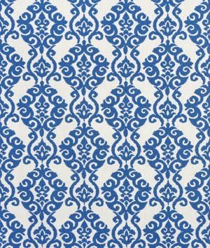 Waverly Luminary Indigo Fabric - by the Yard