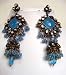 Blue Stones Studded Fashion Earrings