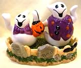 Trick or Treating Ghost Salt and Pepper Shaker Set