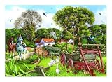 Big 500 Piece Jigsaw Puzzle Strolling Along On Your Horse