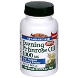 Sundown Evening Primrose Oil, Standardized, Double Strength, 1000 mg, 50 Softgels (Pack of 3)