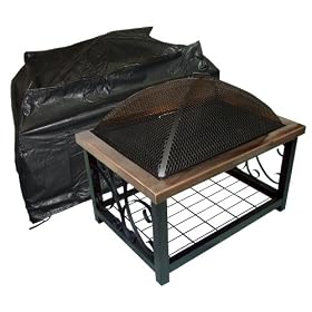 Vinyl Cover, Rectangular Fire Pit Cover