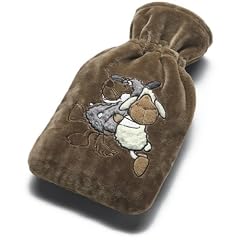 Nici 30016 - W�rmflasche braun Schaf u. Wolf