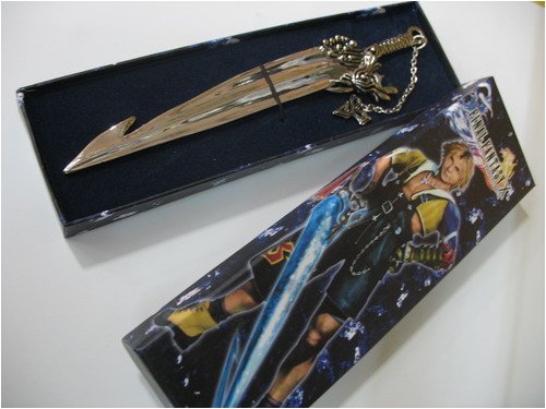 Final Fantasy 10 Tidus Blade Replica + Pin