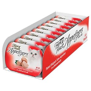 Fancy Feast Flaked Skipjack Tuna Appetizer in a Delicate Broth Fancy Feast Flaked Skipjack Tuna Appetizer in a Delicate Broth