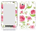 Bundle Monster Samsung Galaxy Tab 7.0 Vinyl Skin Cover Art Decal Sticker Protector Accessories - Painting Roses Pink