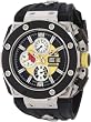 Gv2 By Gevril Mens 8803 Corsaro Round Automatic-chronograph Day-date Sapphire Crystal Yellow Dial Rubber Water-resistant Watch by GV2 by Gevril