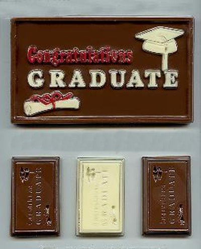 Graduation Cards Candy Mold