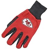 NFL McArthur Kansas City Chiefs Two-Tone Utility Gloves