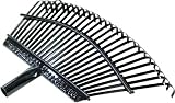 INTELETOOL INTELELEAF RAKE 598 Interchangeable Professional Grade 20 Inch Steel Leaf Rake Head