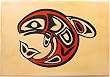 Alaska Smokehouse Smoked Salmon in Traditional Whale Wood Box Natural Style, 8 oz.