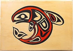 Alaska Smokehouse Smoked Salmon in Traditional Whale Wood Box Natural Style, 8 oz.