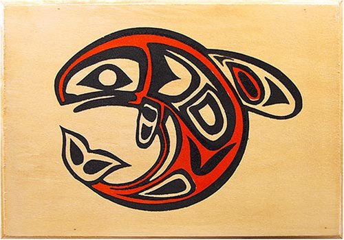 Alaska Smokehouse Smoked Salmon in Traditional Whale Wood Box Natural Style, 8 oz. by Alaska Smokehouse