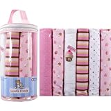 Luvable Friends 6-Pack Flannel Receiving Blankets,... by Luvable Friends