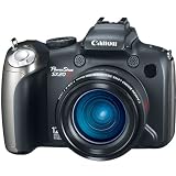 Canon PowerShot SX20 IS - Digital camera - prosumer - 12.1 Mpix - optical zoom: 20 x - supported memory: MMC, SD, SDHC, MMCplus - black