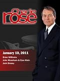 Charlie Rose - Brian Williams / John Meacham & Ezra Klein / Jack Dorsey (January 10, 2011)