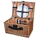 Picnic and Beyond The Veranda Collection Willow Pi-Red and Green Strip