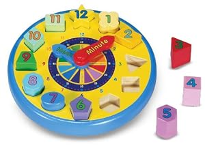 Melissa and Doug Shape Sorting Clock