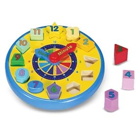 Melissa and Doug Shape Sorting Clock