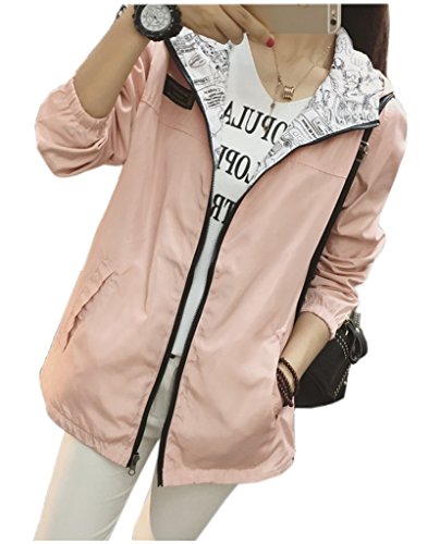 【PALERO・パレロ】 選べる6色 ジャケット リバーシブル ブルゾン レディース レディーズ きれいめ 防寒 春 秋 ジップ フード 長袖 カジュアル ジャンパー ウインドブレーカー