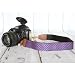 Designer Posh Purple Diamond pattern CAPL38 Camera Strap for Canon, Nikon, Sony, Pentax Digital SLR Camera Camcorder Neck Shoulder Straps for Canon Rebel T3i, T2i, T1i, EOS 60d, 7d, 5d, Nikon D5100, D3100, D7000, Sony Nex7k, Nex5nk, Slta77v, Olympus PEN E-p3, P2, P1, Panasonic Lumix Dmcg2k, Dmc-g1, Dmc-g10 Universal Size