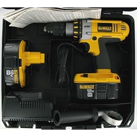 DEWALT DC920KA 18-Volt 1/2-Inch  XRP Cordless Drill/Driver Kit